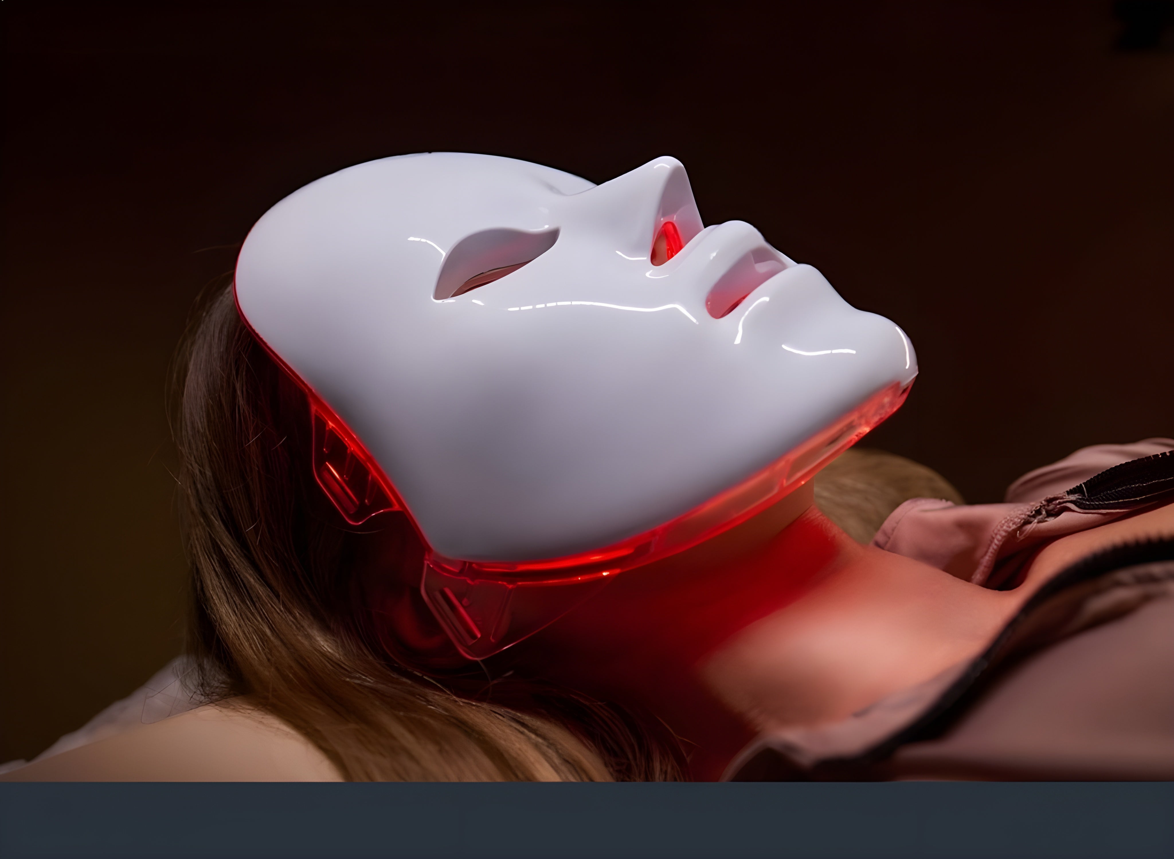 Anti-acne LED mask spectrometer
